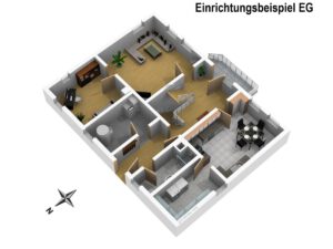 Einrichtungsbeispiel EG
